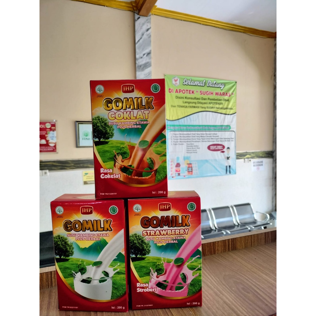 

GOMILK SUSU KAMBING ETAWA PLUS HERBAL