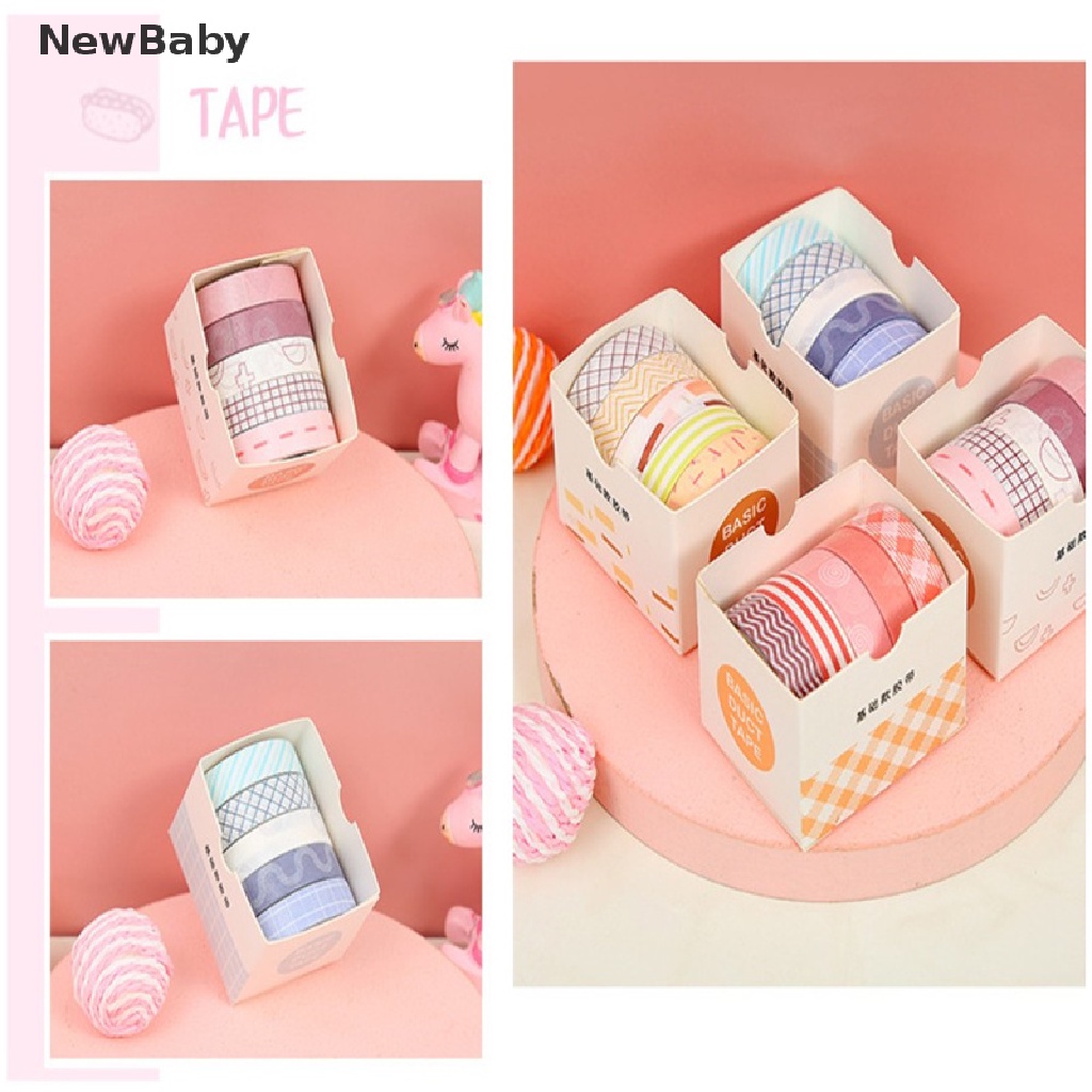 Stiker Kertasselotip Washi Gambar Bayi Lucu Untuk Scrapbookdiary DIY