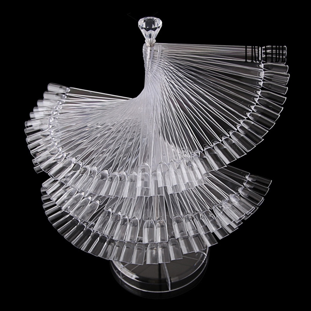 Providence Stand Holder Display Kutek Gel Bahan Plastik Bisa Dilepas / Diputar Reusable Untuk Salon