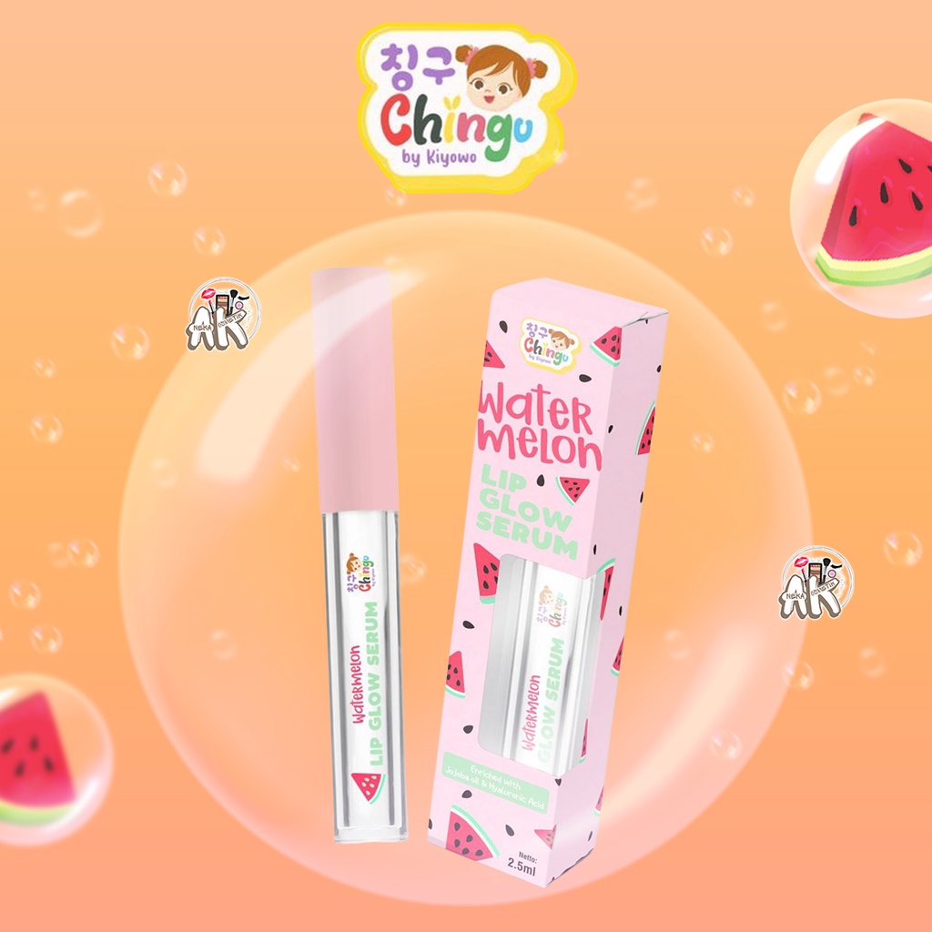 CHINGU WATERMELON LIP GLOW SERUM CHINGU BY KIYOWO / LIP SERUM