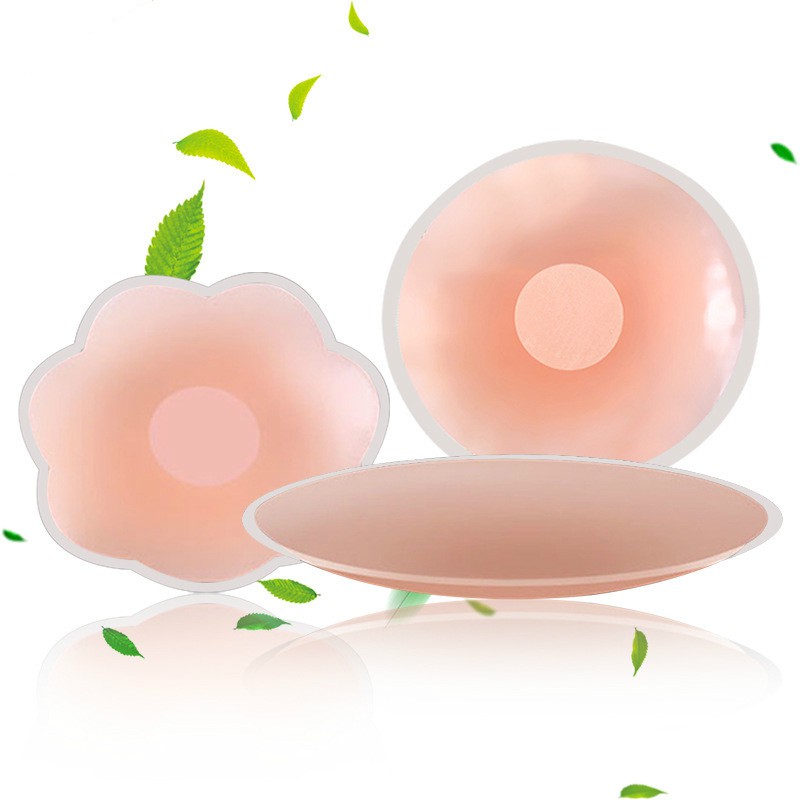 KINDSTORE❤ | [1 Pair] Perekat Silikon Payudara / Penutup Puting /Silicone Bra Pad Nipple Cover