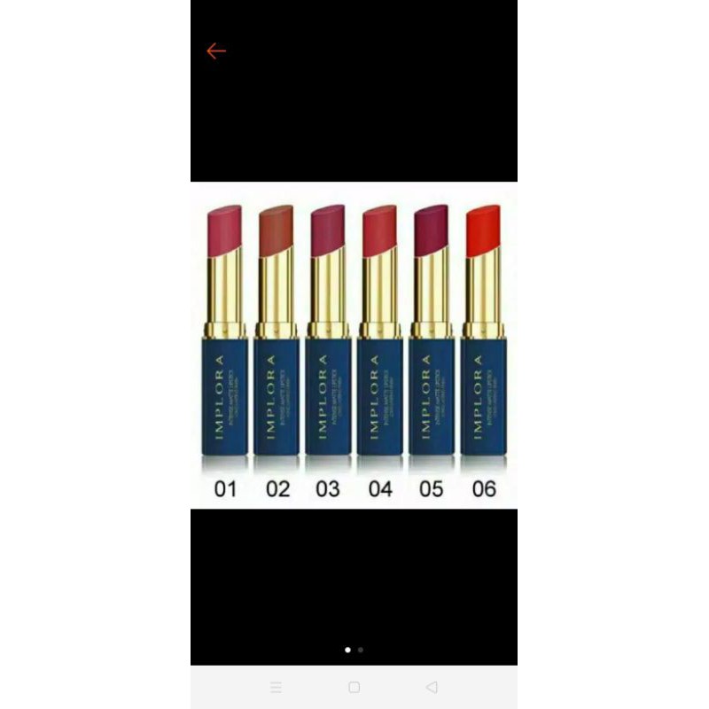 

lipstikimplora warna tinggal no 04 05 06