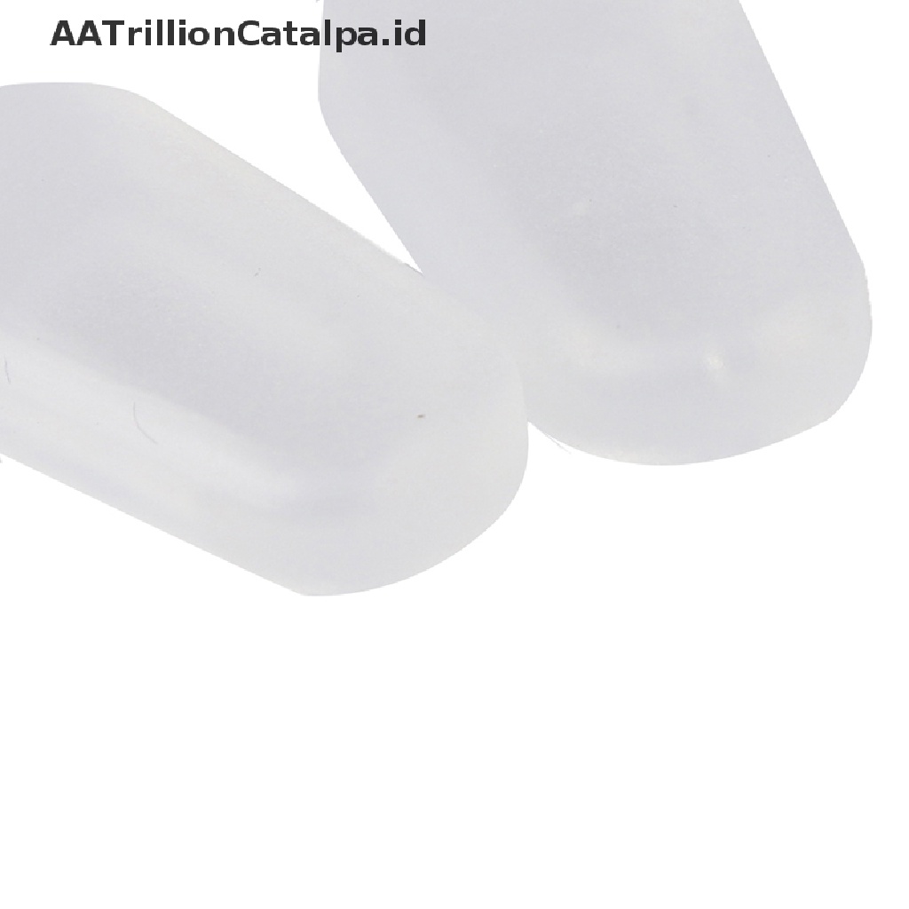 2 Pasang Bantalan Hidung Kacamata Bahan Silikon Anti slip