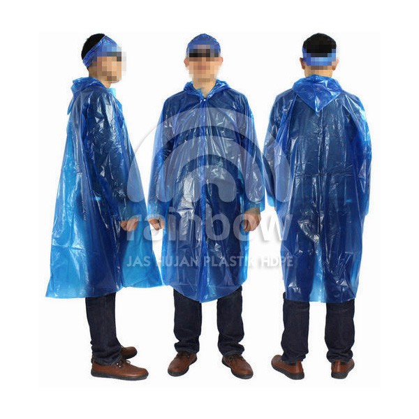 Protection Suit APD - Jas Hujan Plastik - Jas Hujan - Baju APD Plastik