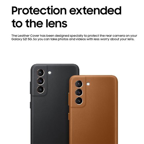 SAMSUNG Leather Cover Galaxy S21 5G Case Original100%