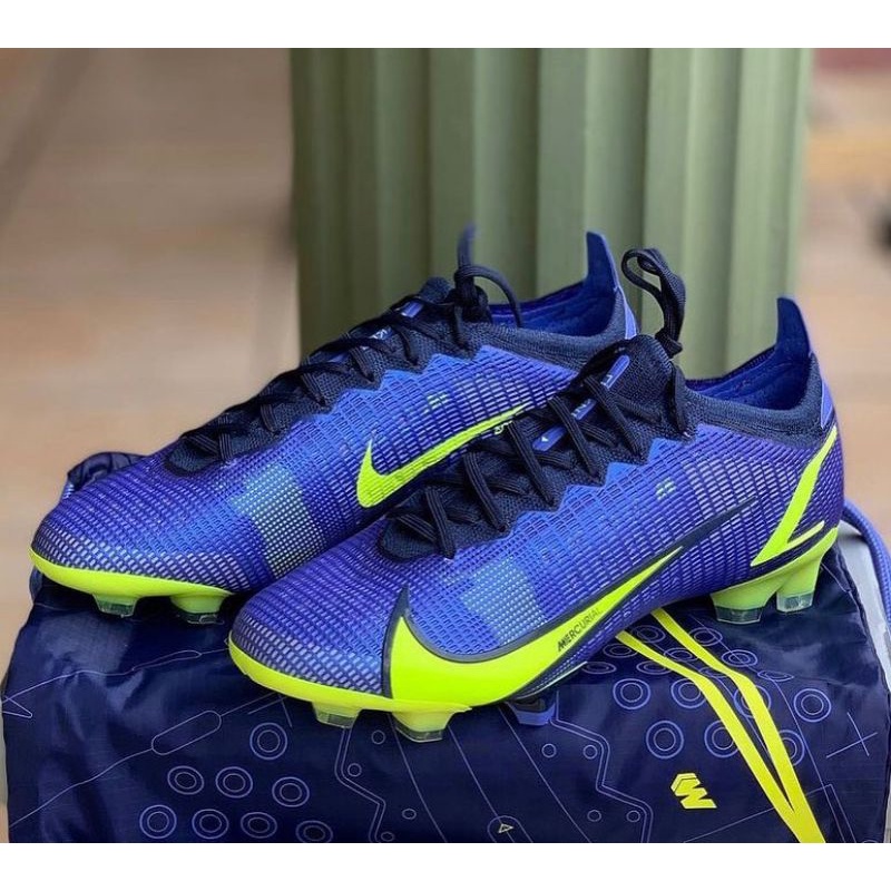 Jual SEPATU BOLA NIKE MERCURIAL VAPOR 14 ELITE FG VOLT BLUE VOID ...