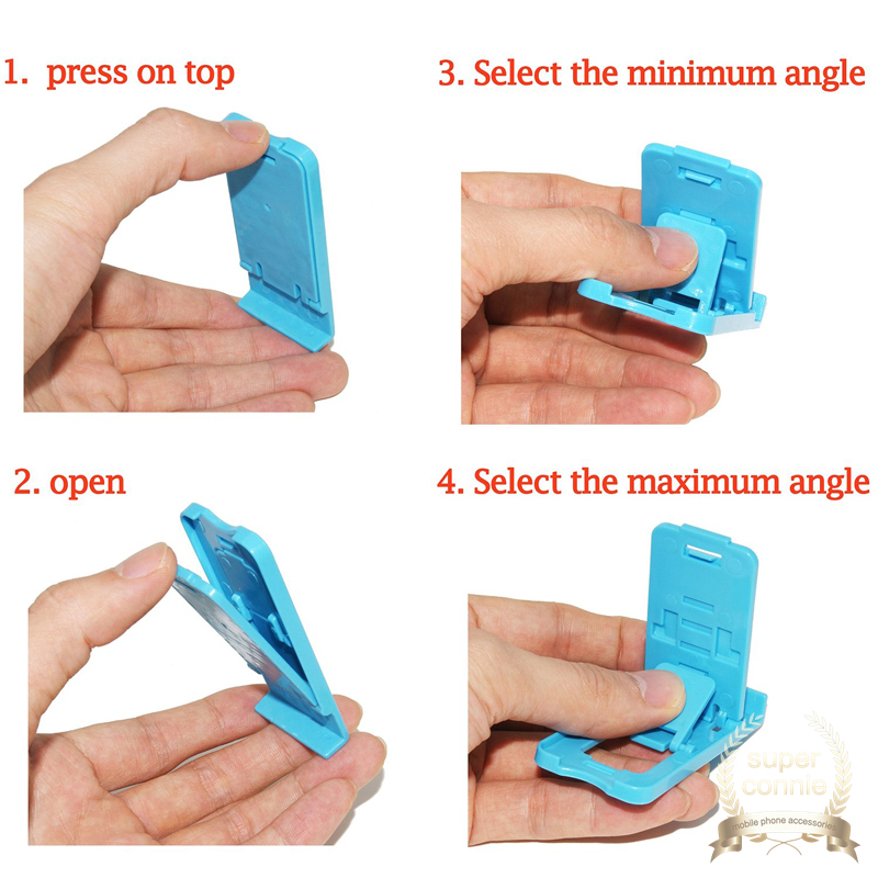 Mini Mobile Phone Holder 3D Portable Adjustable Universal Foldable Phone Stander For All Phones