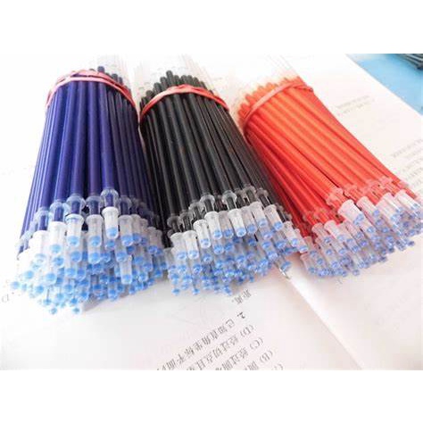 

Isi Ulang Tinta Pulpen 0.5mm / Refill Pen Gel Ink Bullet Tip 3 Warna