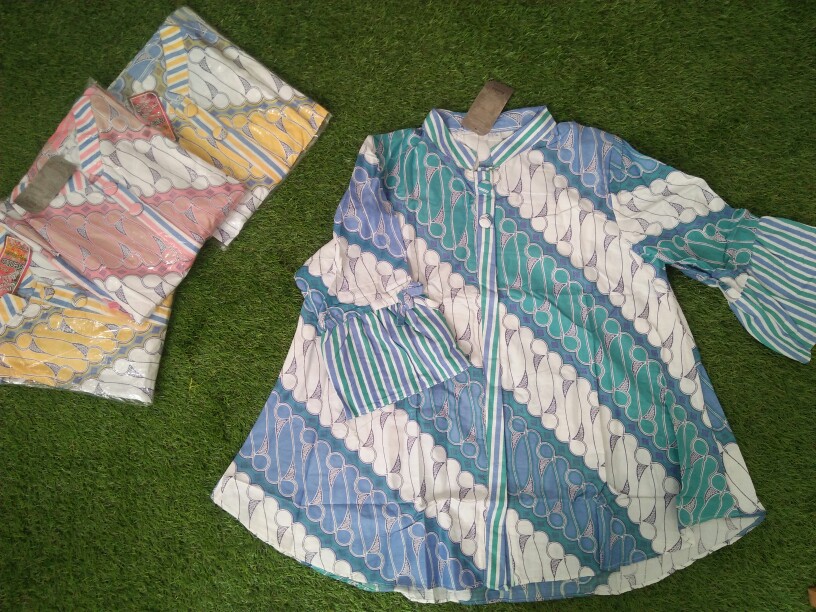 Blouse Parang Soft Blus Batik Cewek Blouse Batik Muslim Seragam Batik Kerja Soft Pastel Batik Solo