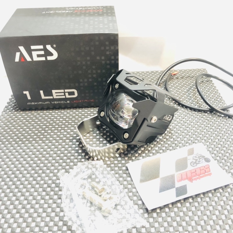 LAMPU TEMBAK AES LASER D1 PRO 25watt super terang