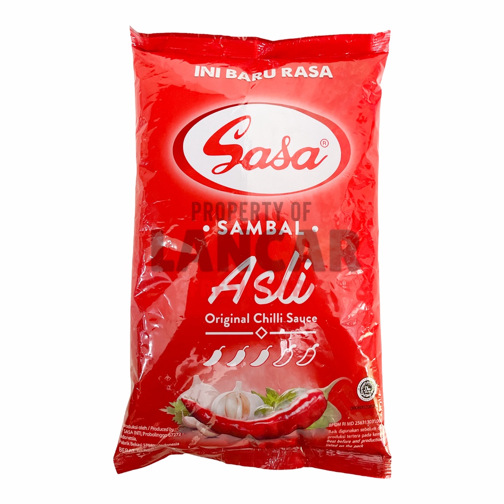 

SASA SAUS SAMBAL ASLI 1KG / SASA SAUS SAMBAL REFILL PACK 1KG