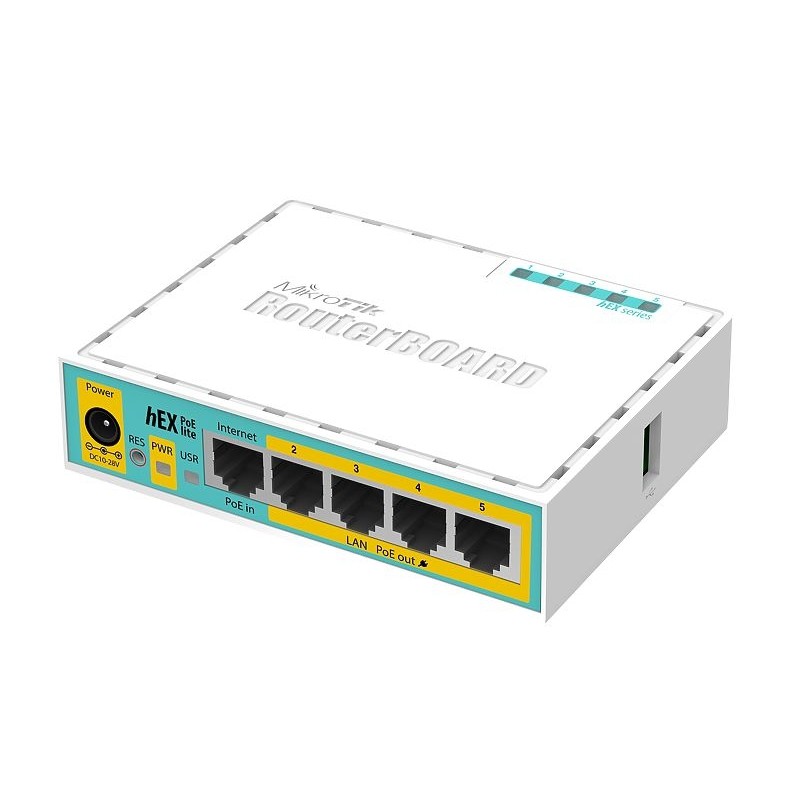 MikroTik hEX PoE lite RB750 UPr2