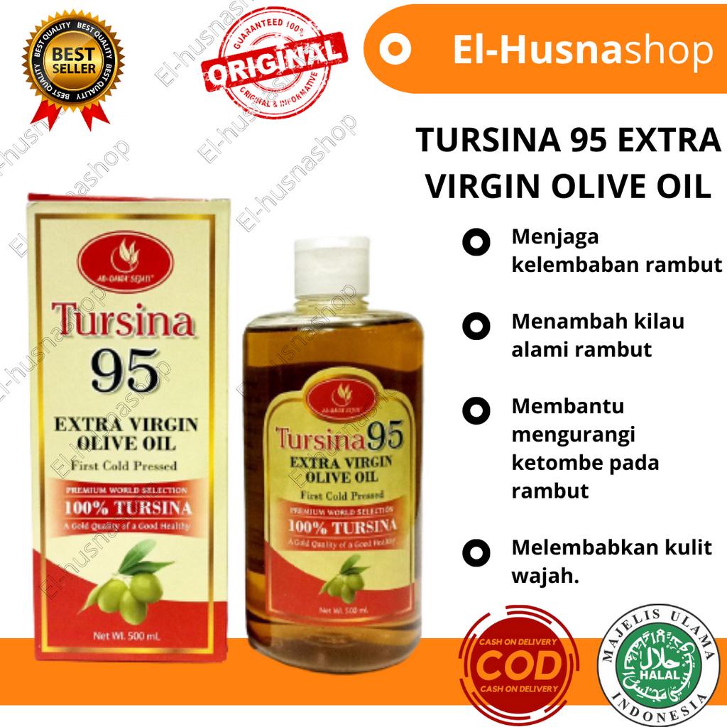 

Minyak Zaitun Tursina 95 Extra Virgin Olive Oil 500ml Minyak Oles Alami Asli