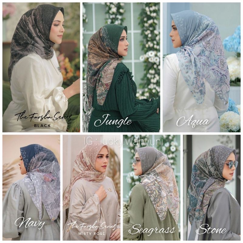 Farsha series Buttonscarves