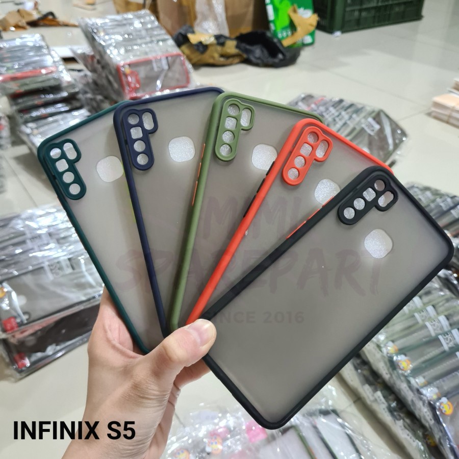 INFINIX NOTE 11 PRO HOT 10 HOT 8 SMART 5 S5 S5 LITE NOTE 7 NOTE 7 LITE CASE SOFT DOFF HARDCASE MATTE CASING AEROCASE COLOUR MATTE HARD DOVE CASING PROTECT CAMERA COVER PELINDUNG KAMERA