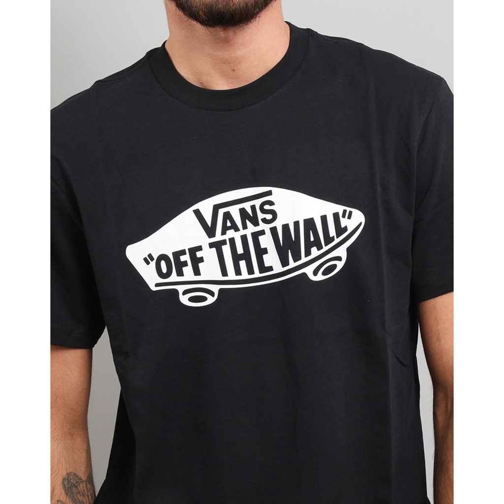 KAOS VANS OFF THE WALL | VANS OTW SS TEE BLACK