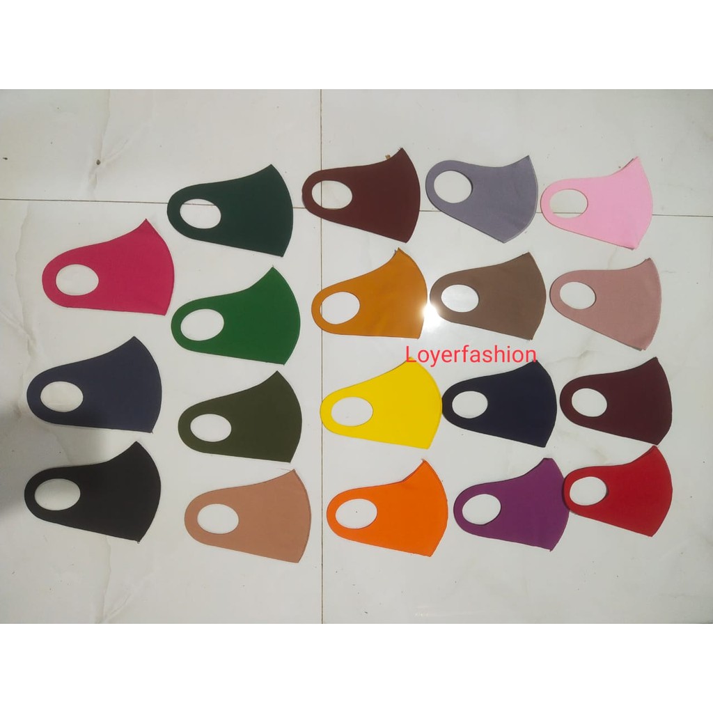 Masker Scuba Dewasa Polos