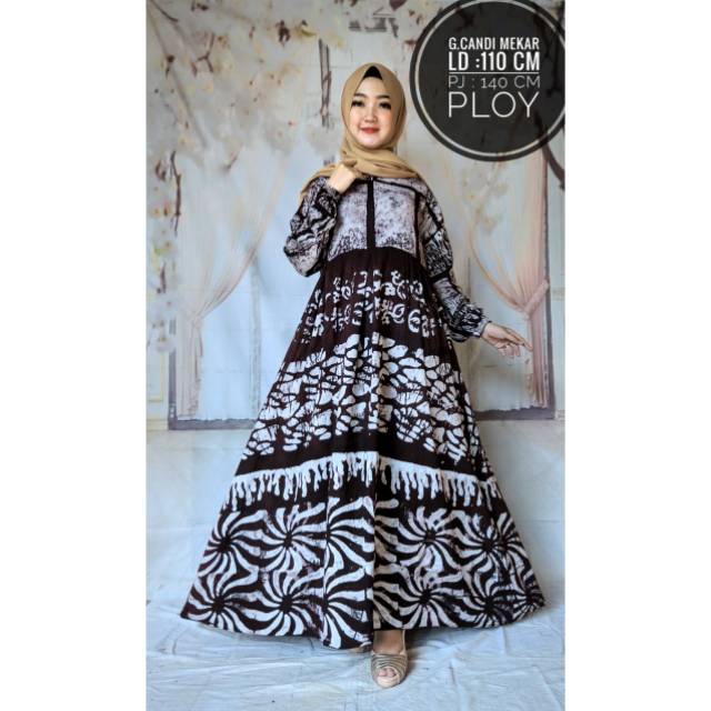 Gamis candi mekar