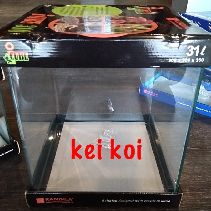 dibeli AQUARIUM KANDILA ICUBE 310 - 31 LITER ( 30X30X35 ) the best