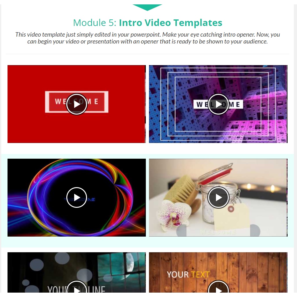 VIDEOWIDE - POWER POINT TEMPLATE