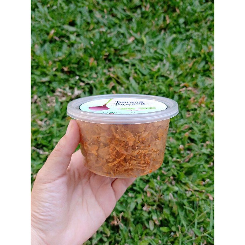

Bawang Goreng Pedas 70gr @kurangbawang.id