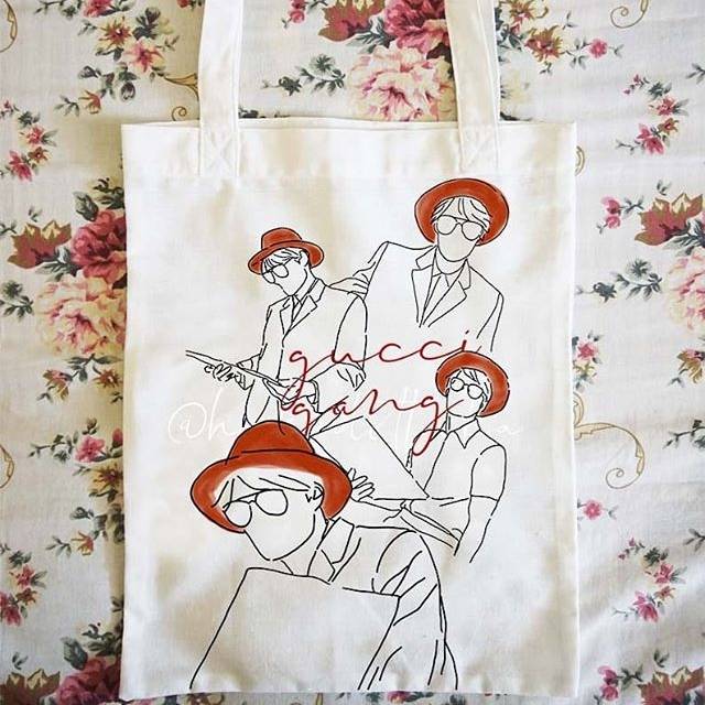 [Pre-order] Totebag Exo Kai x Gucci