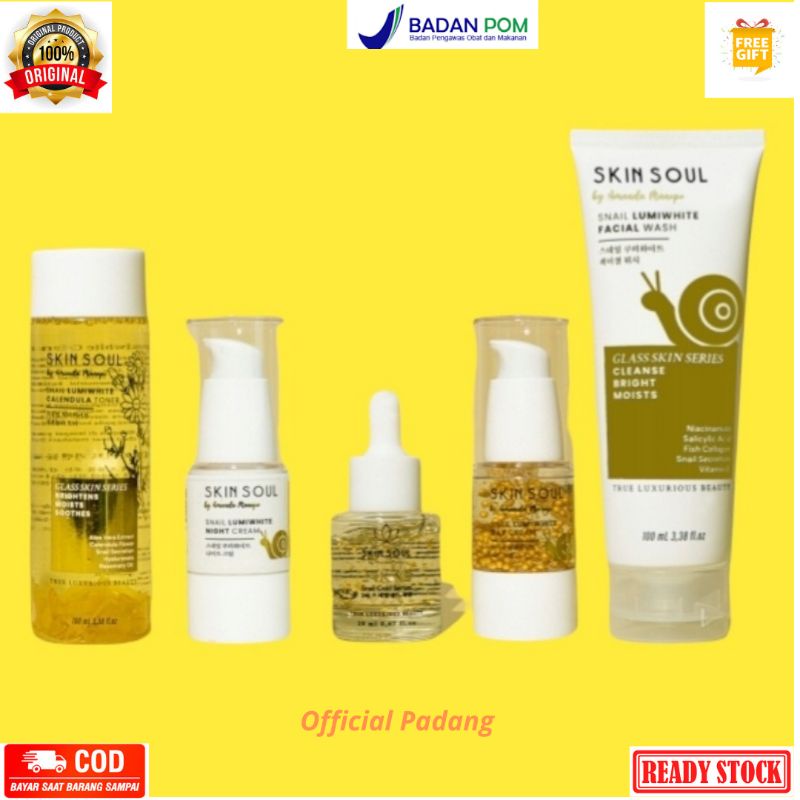 PAKET LENGKAP SKINCARE SKINSOUL BY AMANDA MANOPO SCINCARE GLOWING BPOM PAKET SKIN CARE VIRAL PEMUTIH