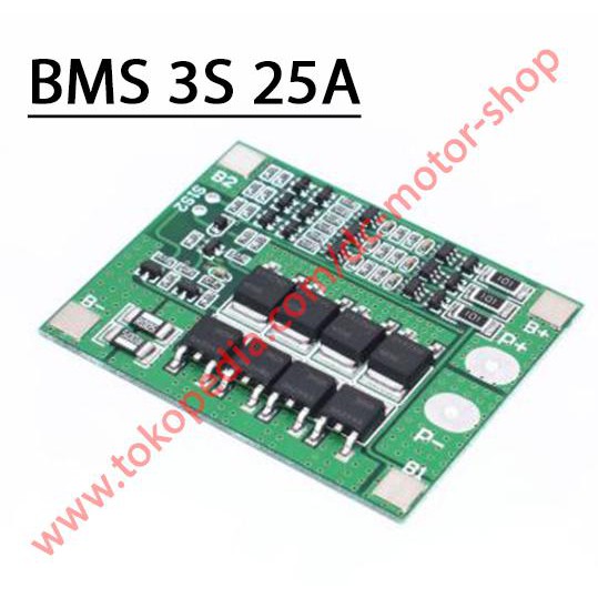 TERMUR4H Modul BMS Battery Management System 3S 25A Li-Ion 18650 Battery
