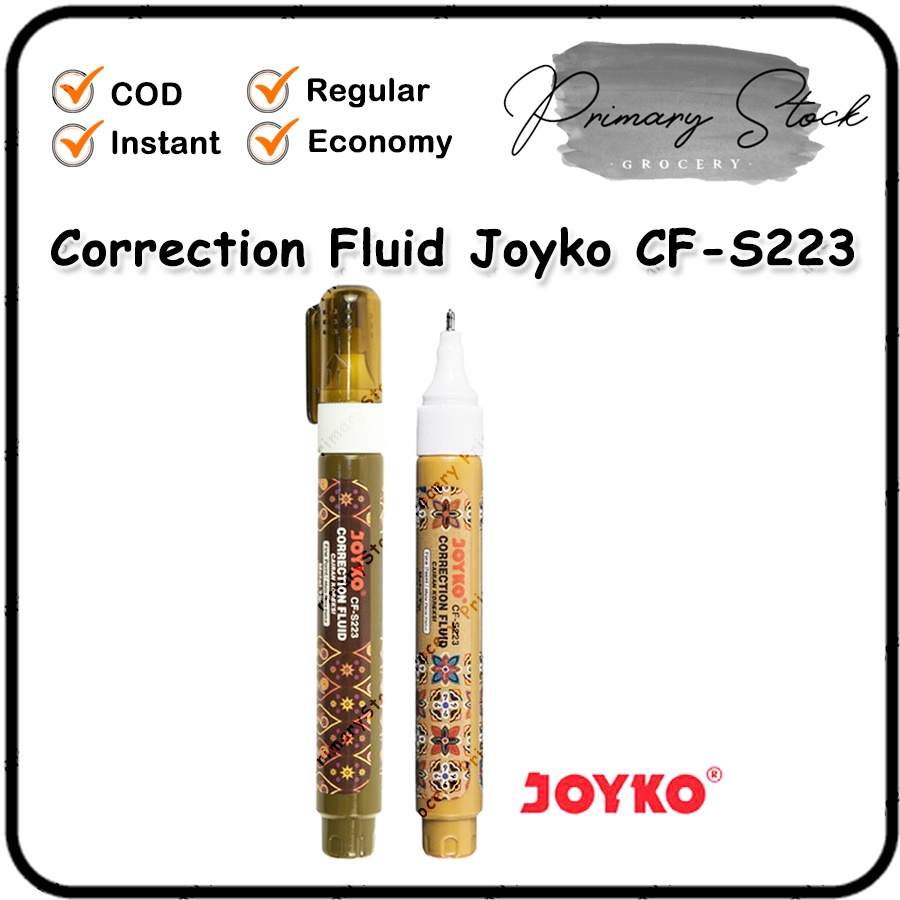 

Correction Fluid Tip Ex Cair Joyko CF-S223 Motif Batik