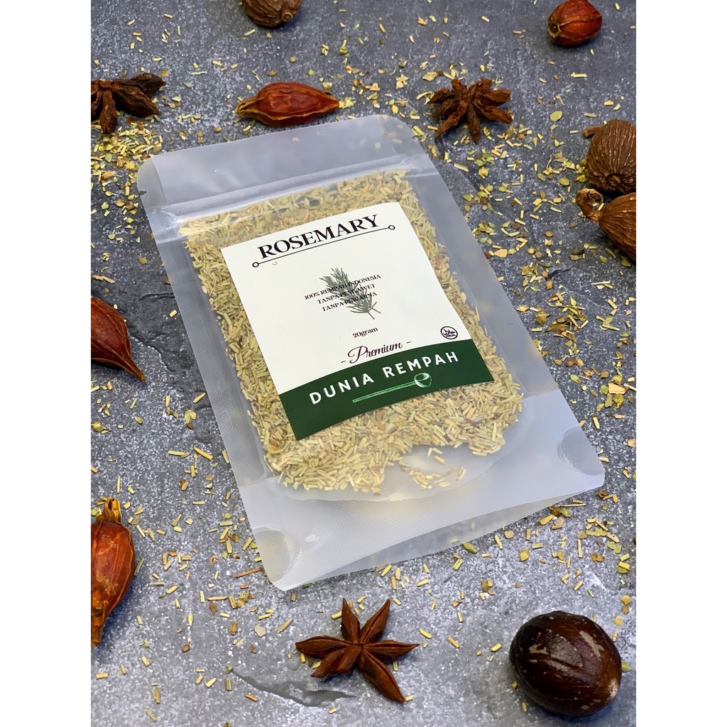 

Rosemary / Daun Rosemary Kering / Rempah / JSR 100% PREMIUM QUALITY