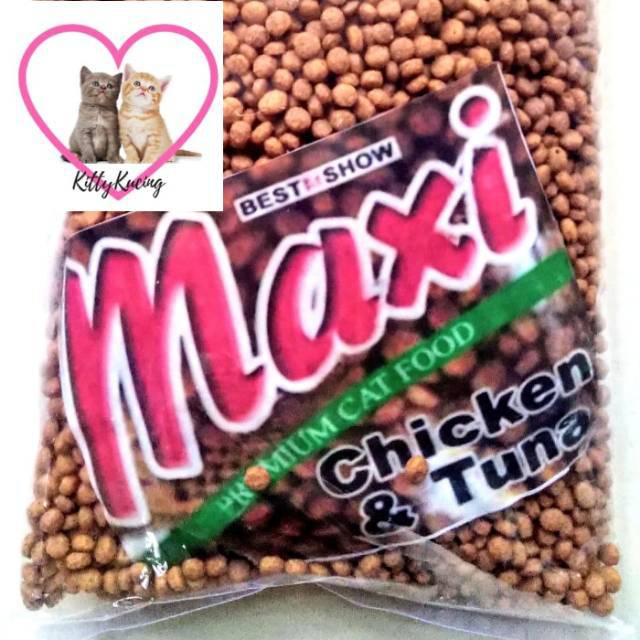 Makanan Kucing MAXI CHICKEN TUNA 1KG