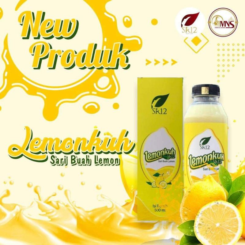 

Lemonkuh SR12 Sari Buah Lemon Murni 99,96% Netto 250ml