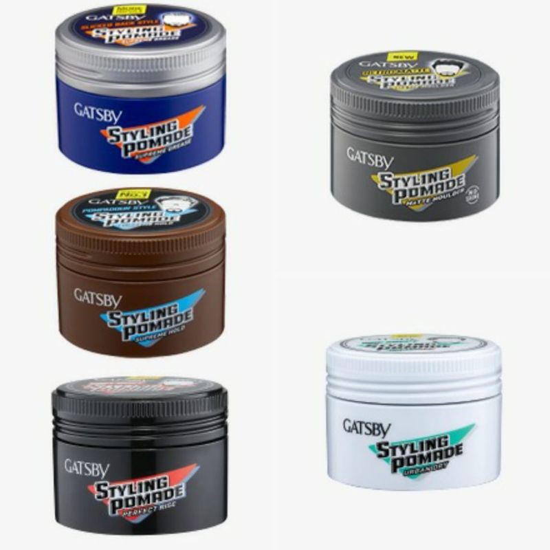 Gatsby Styling Pomade Perfect Rise Urban Dry Supreme Hold Grease Matte