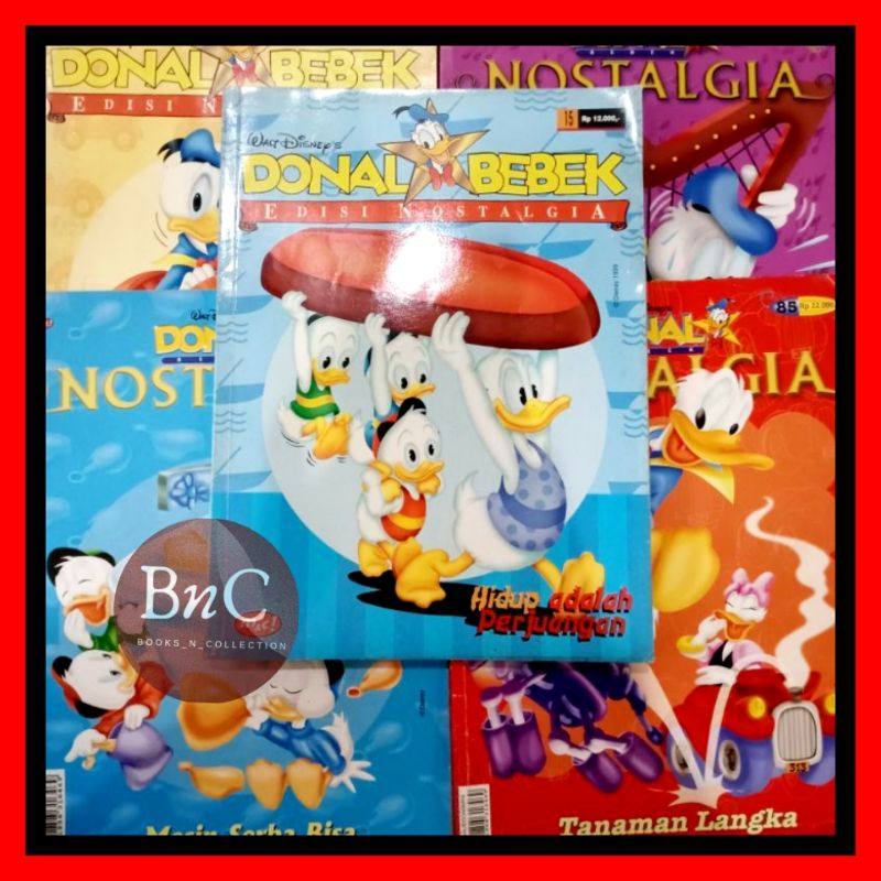 majalah komik Donal bebek tebal edisi NOSTALGIA