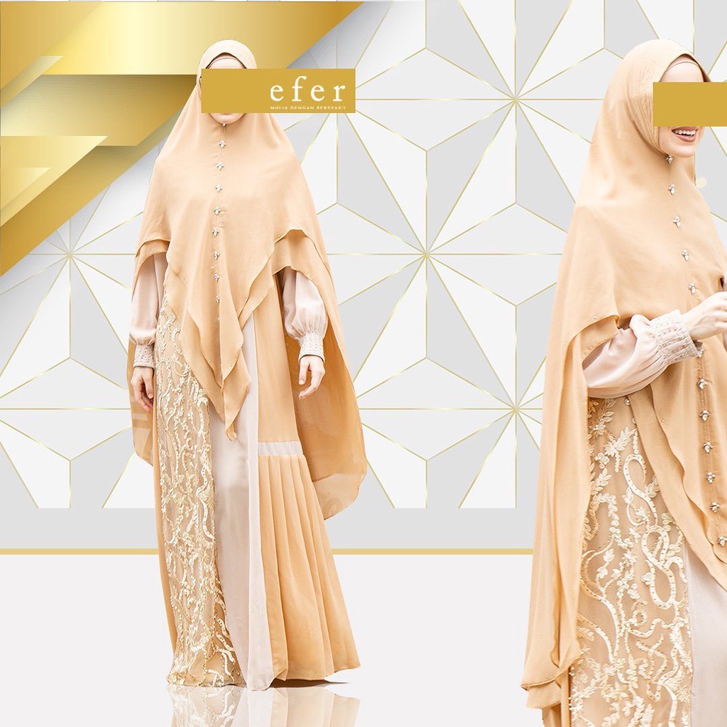 Bazilah Gamis Syari Set by Efer