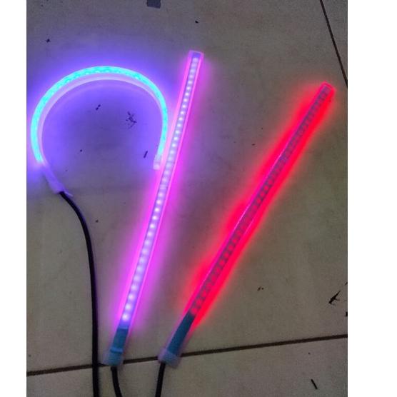 Menarik.. led alis motor dan mobil 12volt sein runing panjang 30 cm