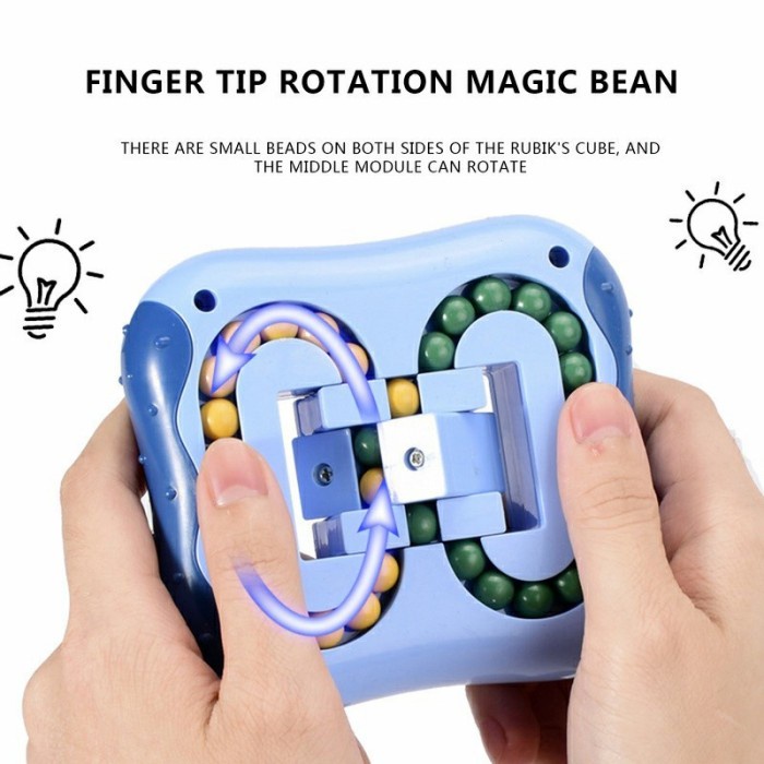 Rotating Magic Beans Fidget Toy Viral Tiktok ADHD AUTISM Puzzle Cube