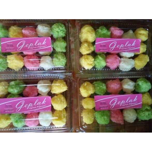 

[KODE WHIBG] GEPLAK & wajik klethik snack/oleh-oleh khas jogja/kemas mika