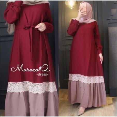 MAXI RACHEL Baju Gamis Muslim Terbaru 2020 2021 Model Baju Pesta Wanita kekinian