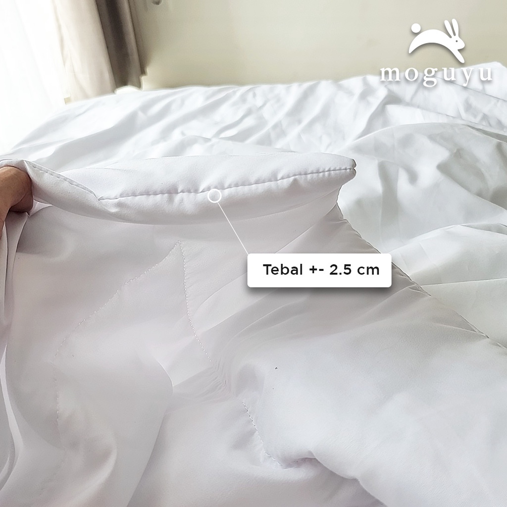Quilt / Duvet Inner Moguyu Standard Hotel - Size Double - Microtex - [SPREI MOMO]