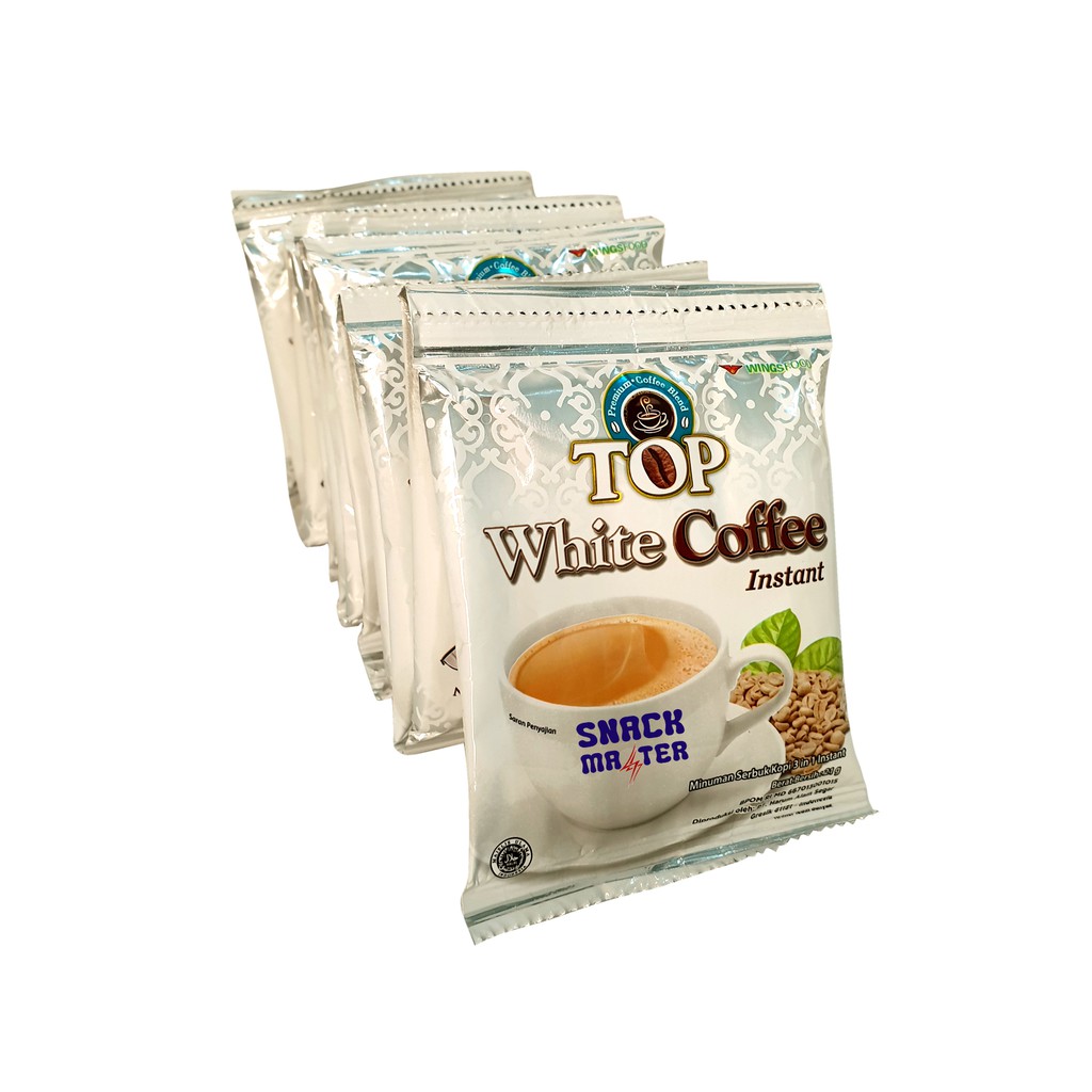 

TOP Kopi White Coffee Renceng - Netto 10 bks x 21 gr