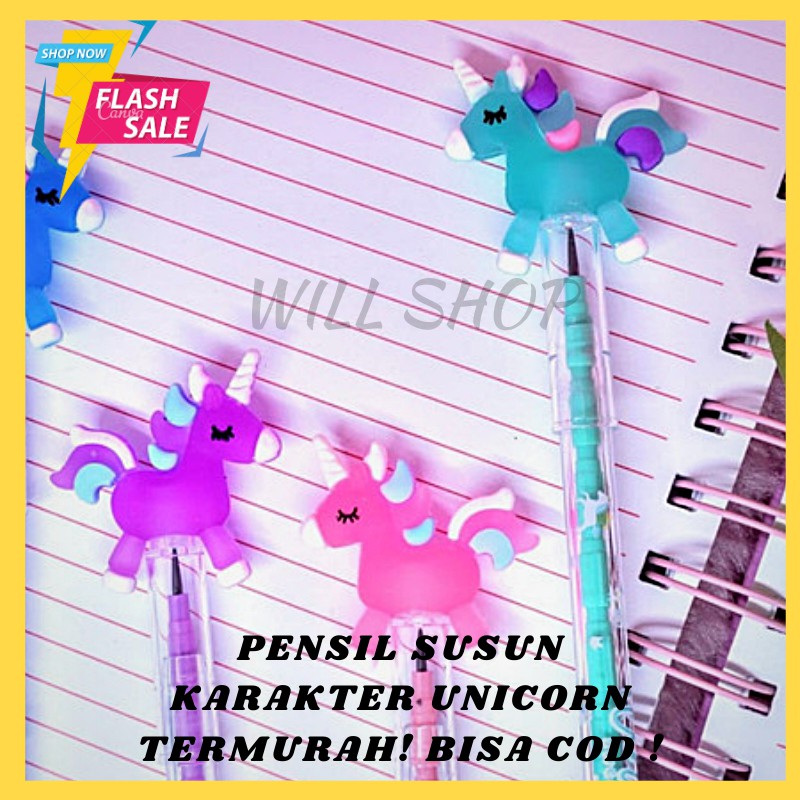 

PENSIL PELURU KARAKTER BENTUK KUDA UNICORN PONY LUCU PENSIL KARAKTER MURAH BISA COD READY STOCK