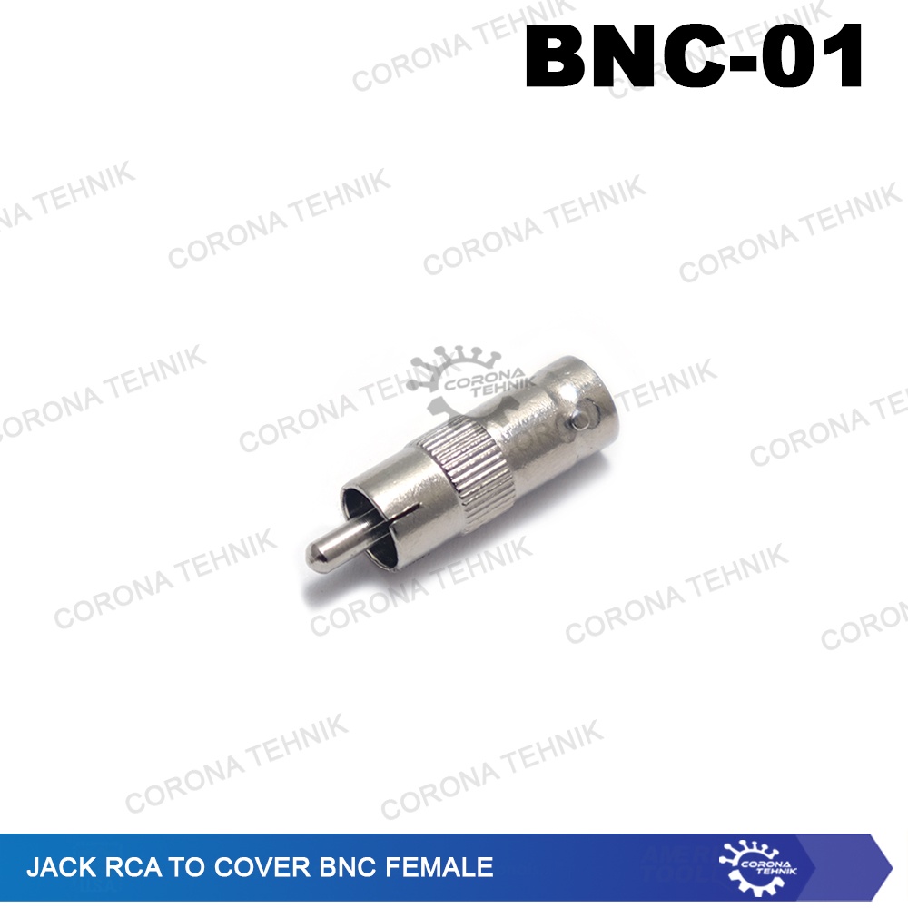 Cover BNC Female to Jack RCA