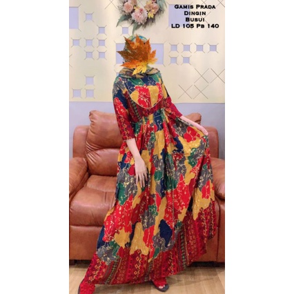 gamis ori prada / gamis inayah / gamis wanita kekinian