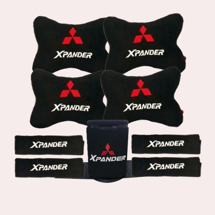 PAKET HEMAT BANTAL MOBIL XPANDER / AKSESORIS MOBIL EXPANDER - PAKET A
