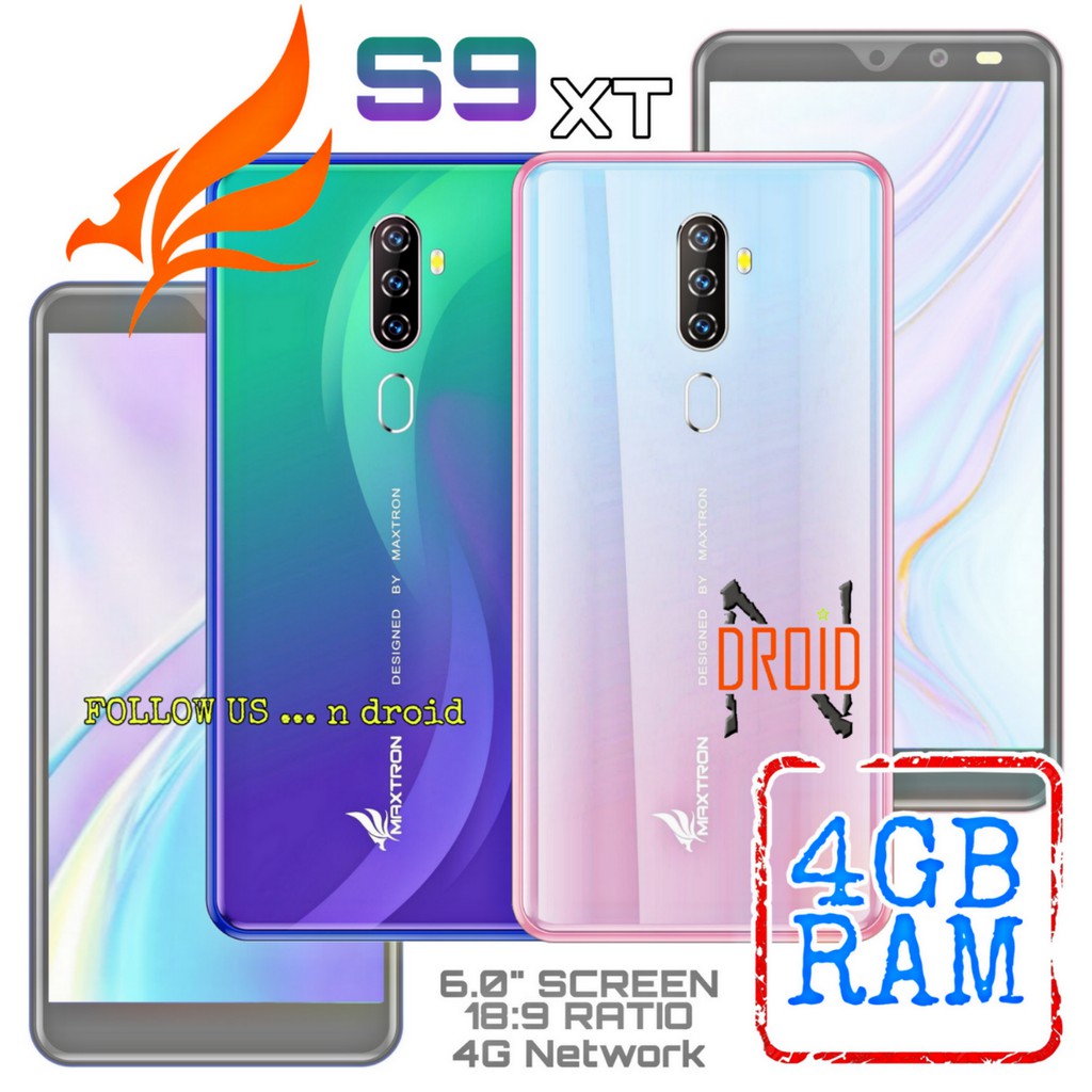 (RAM 4GB) HP MAXTRON S9 XT 4G - HP ANDROID 4G 6" - RAM 4GB