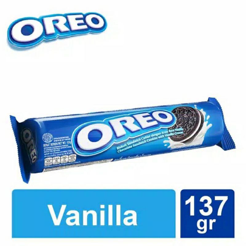 

Oreo biskuit krim vanila