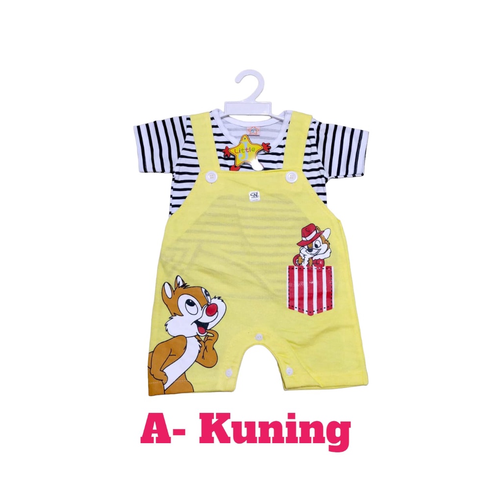 Setelan Baju Bayi | Overall Jumper Bayi Anak Romper Lengan Pendek