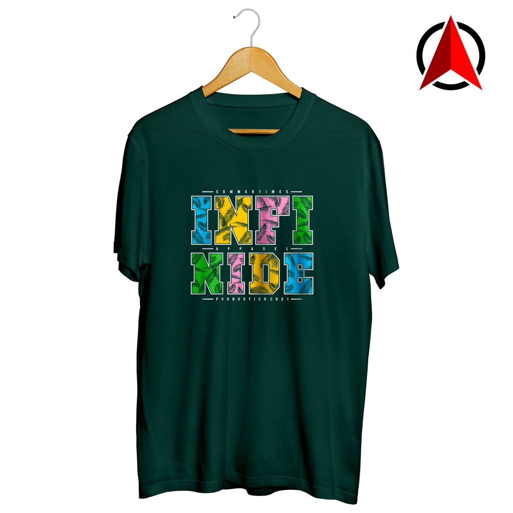 Kaos Distro Infinide SUMMER TIMES Cotton Combed 24s Kaos Distro Infinide SUMMER TIMES Cotton Combed 24s