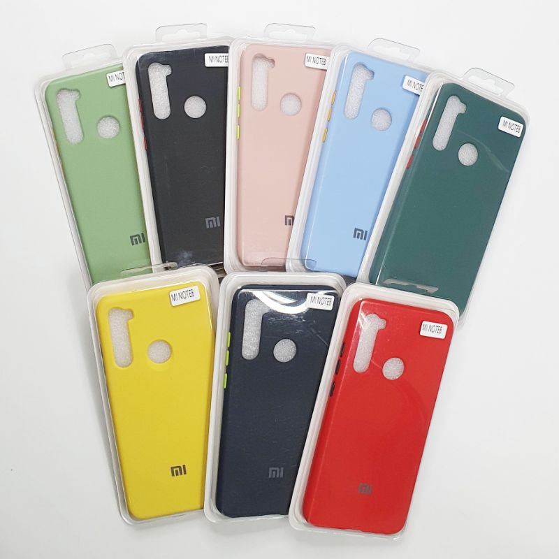 Redmi Note 8 Macaron Tone Case / Silicone Macaron Colour Side button